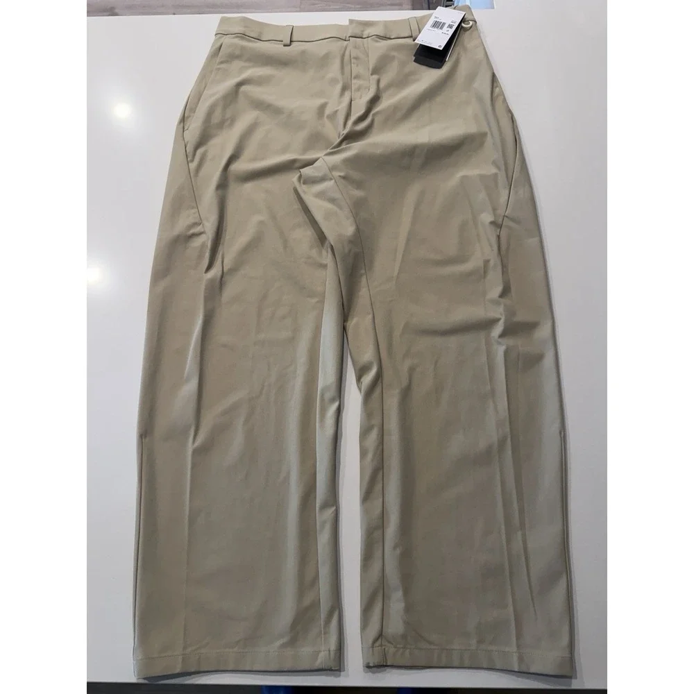 Nike 24.7 PerfectStretch Dri-FIT UV Utility Pants Khaki HV0377-253 36x32 NWT
